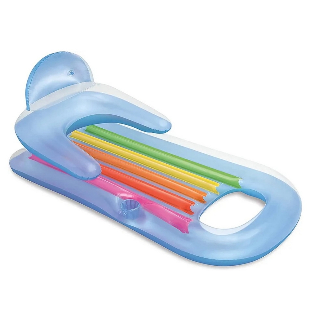 Intex King Kool Inflatable Lounging Swimming Pool Float